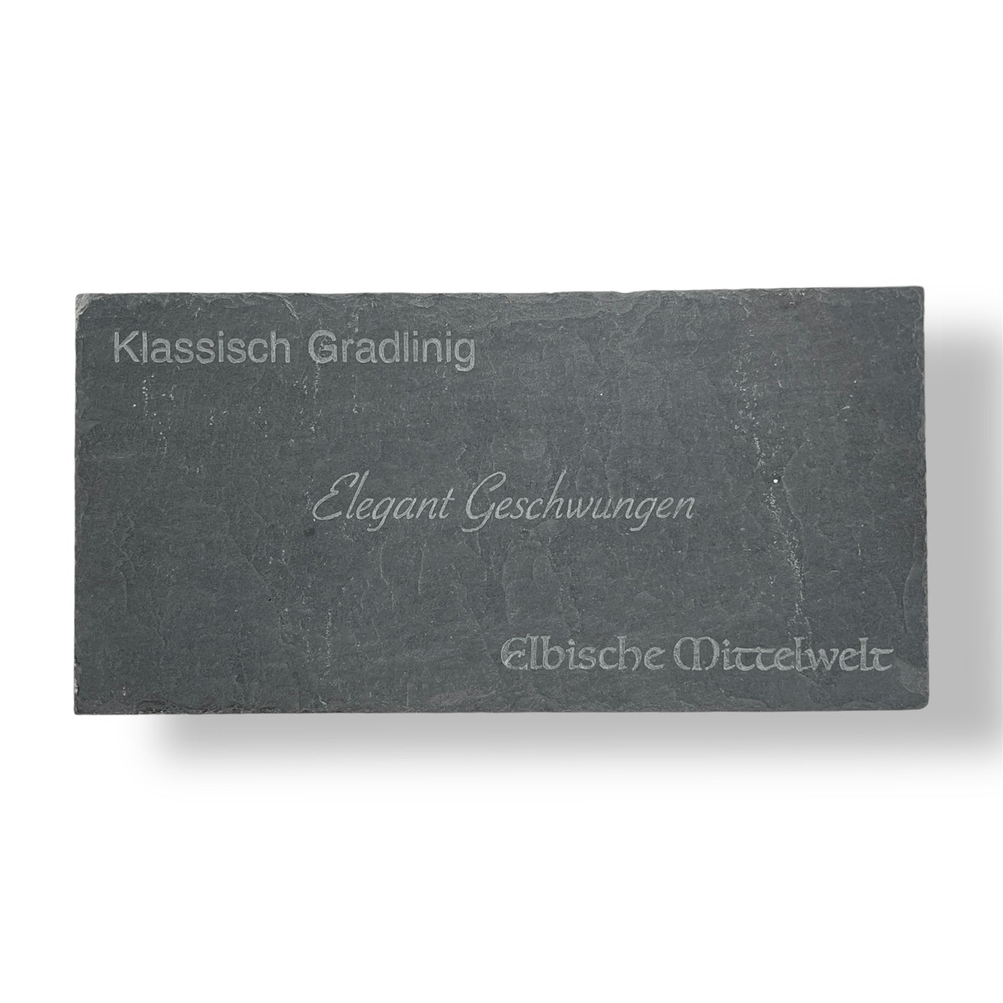 Schieferherz, 25 cm, individuelle Gravur von Hand