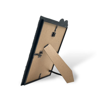 Schiefer-Bilderrahmen DIN A4 (ca. 25 × 35 cm) – personalisierte Gravur als Geschenk