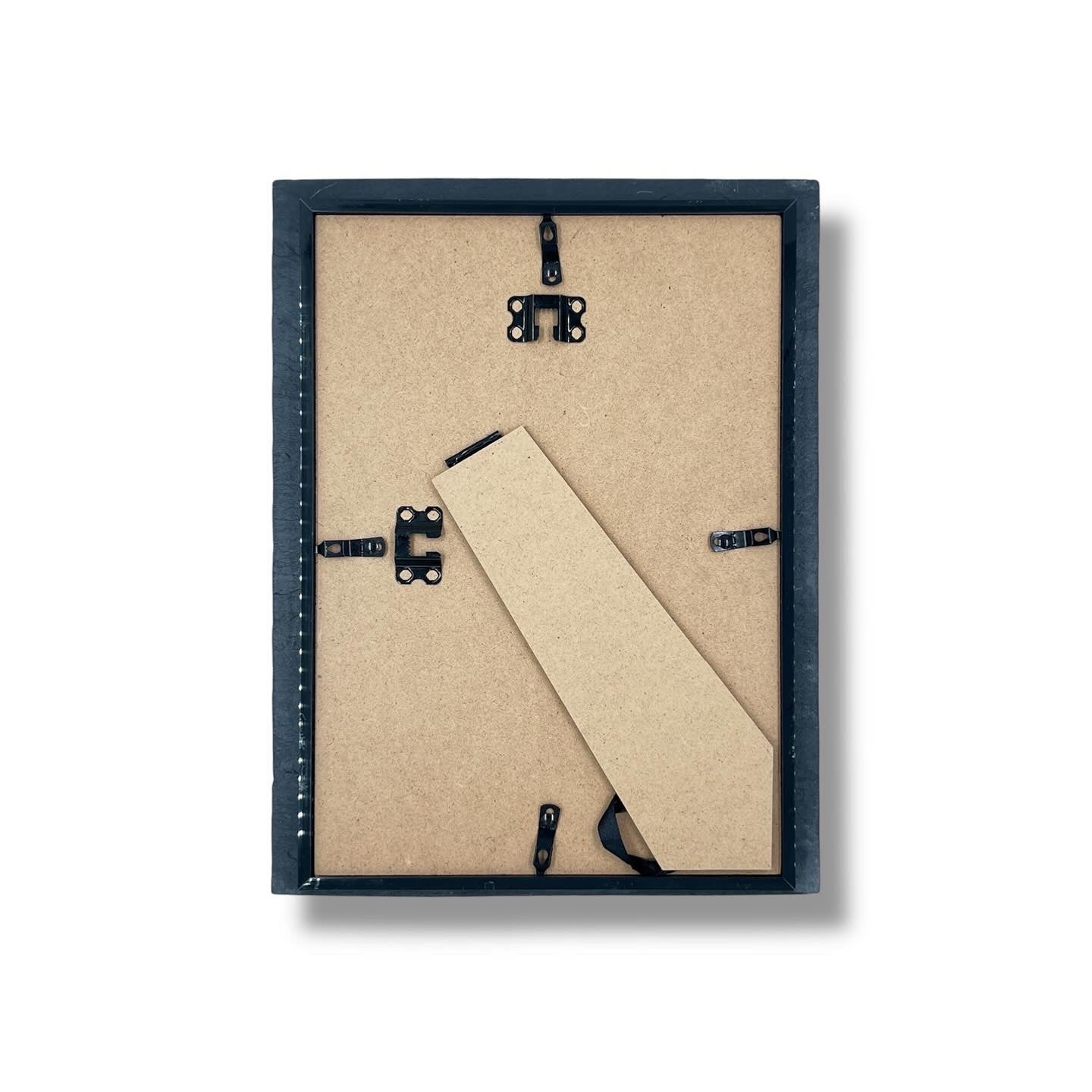 Schiefer-Bilderrahmen DIN A4 (ca. 25 × 35 cm) – personalisierte Gravur als Geschenk