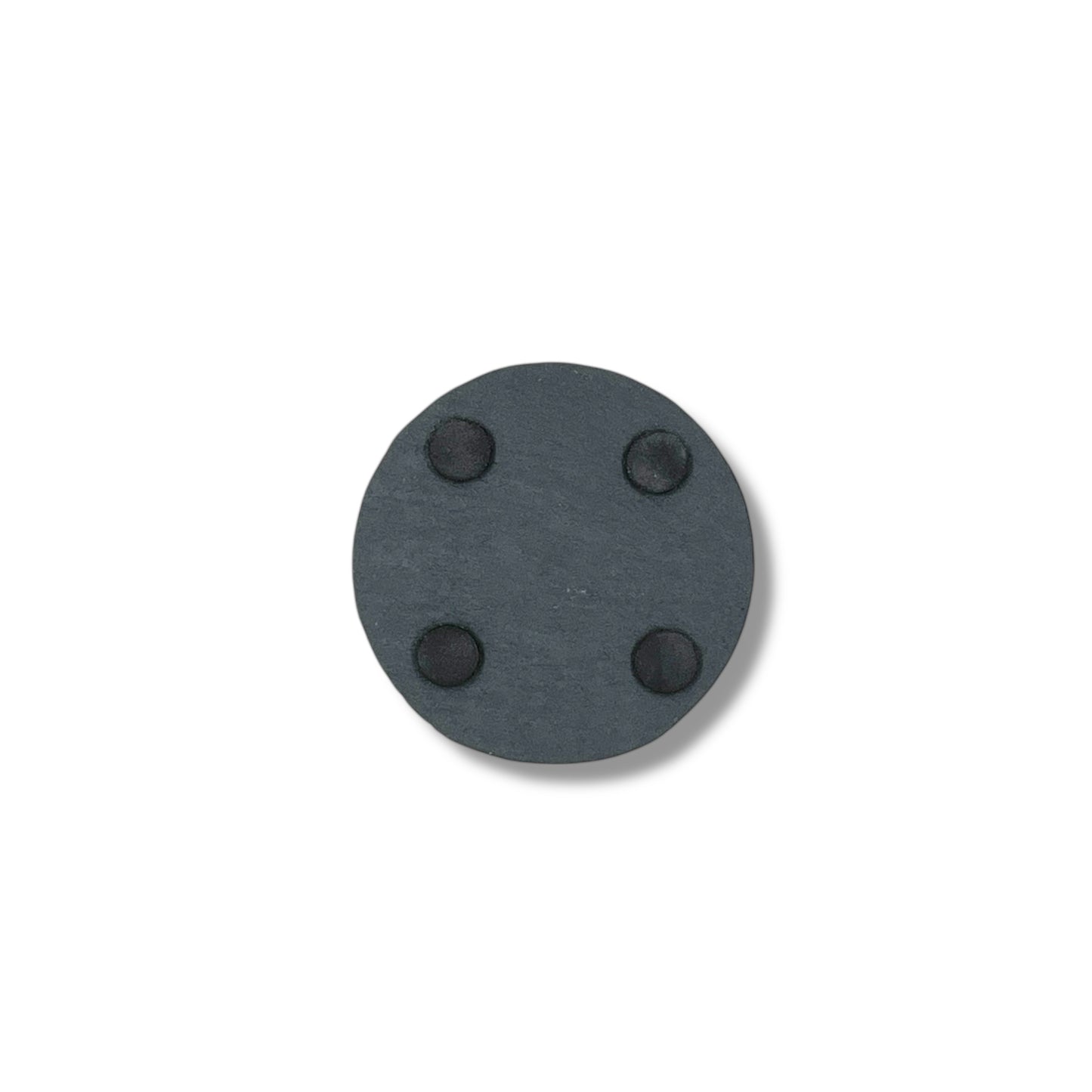 Untersetzer Rund aus Schiefer, mit Gummifüße, ca. 10 cm, individuelle Gravur